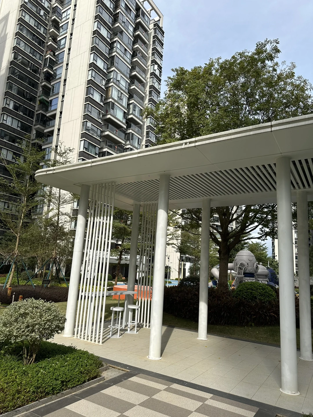 在这个小区住了一年多好久才发现这么多放松