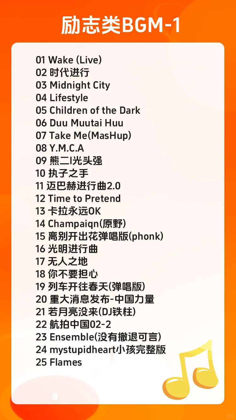 谁用谁火!200首自带流量的爆款BGM