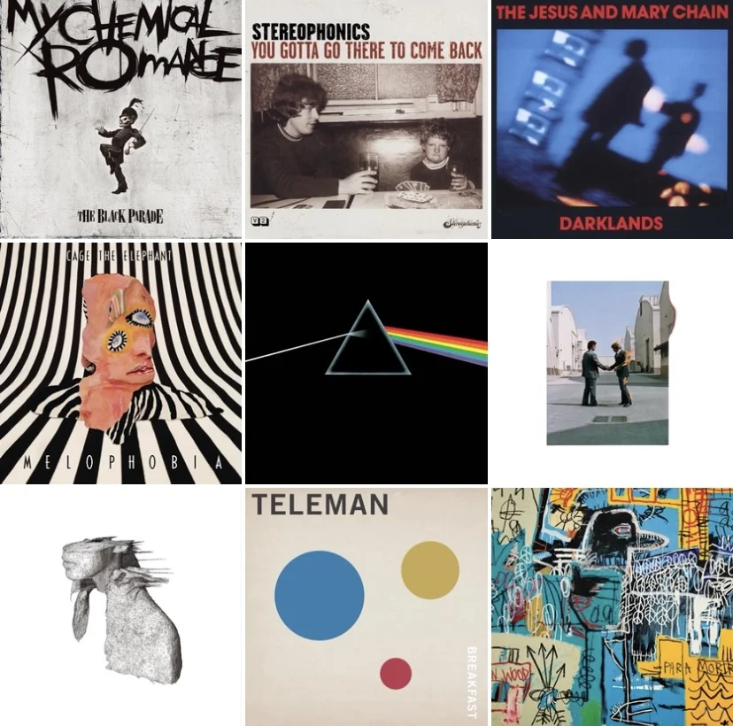 专辑推荐💽常听的欧美摇滚专辑 (上)