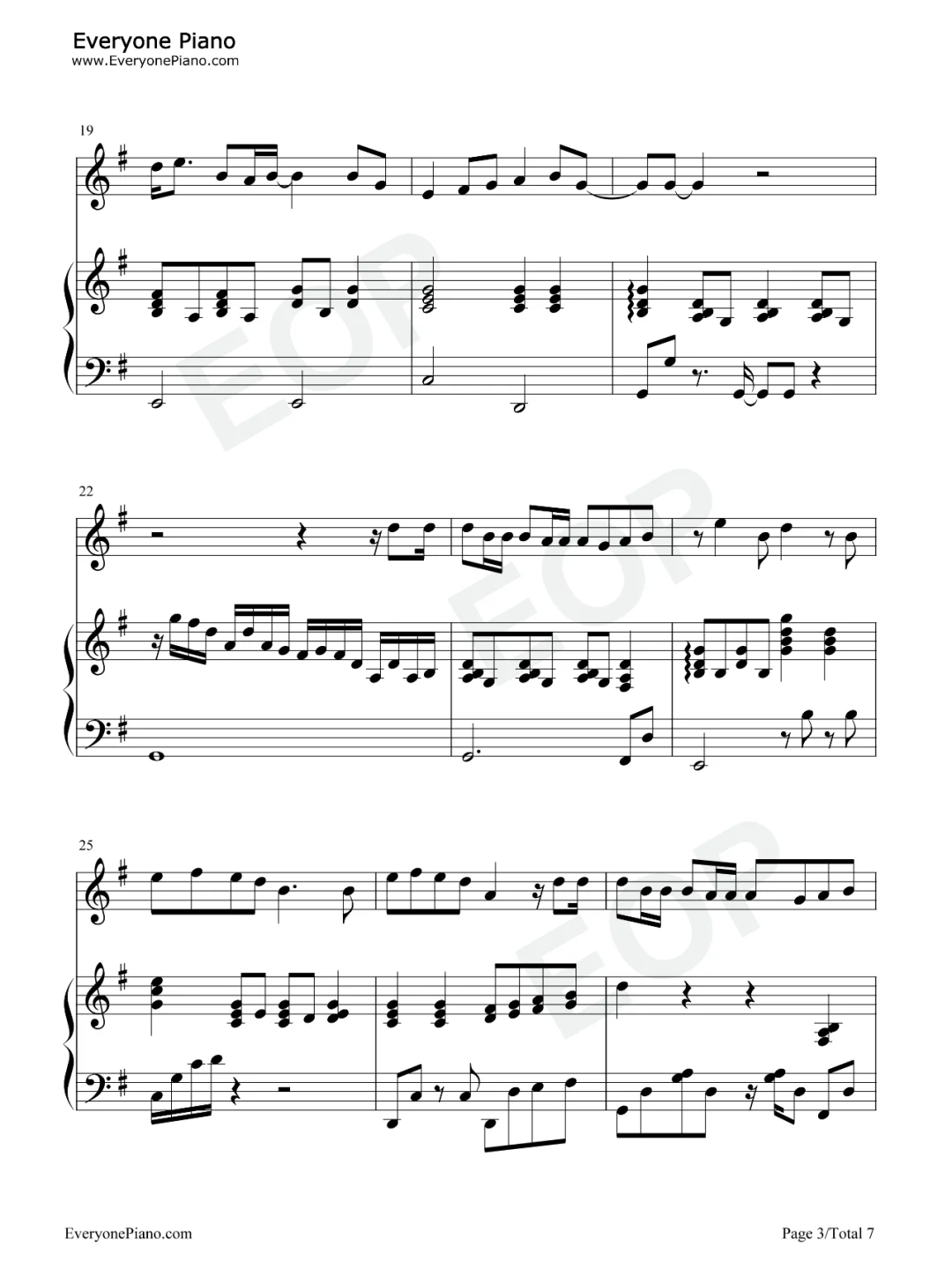 温柔-弹唱谱-五月天五线谱+简谱