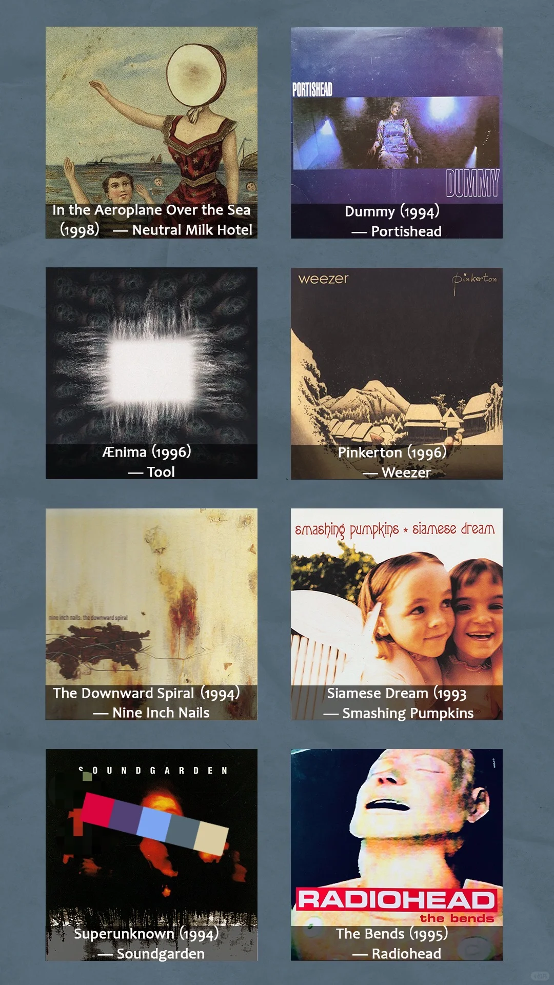 据说听过这100张经典专辑，大概是8级摇滚迷