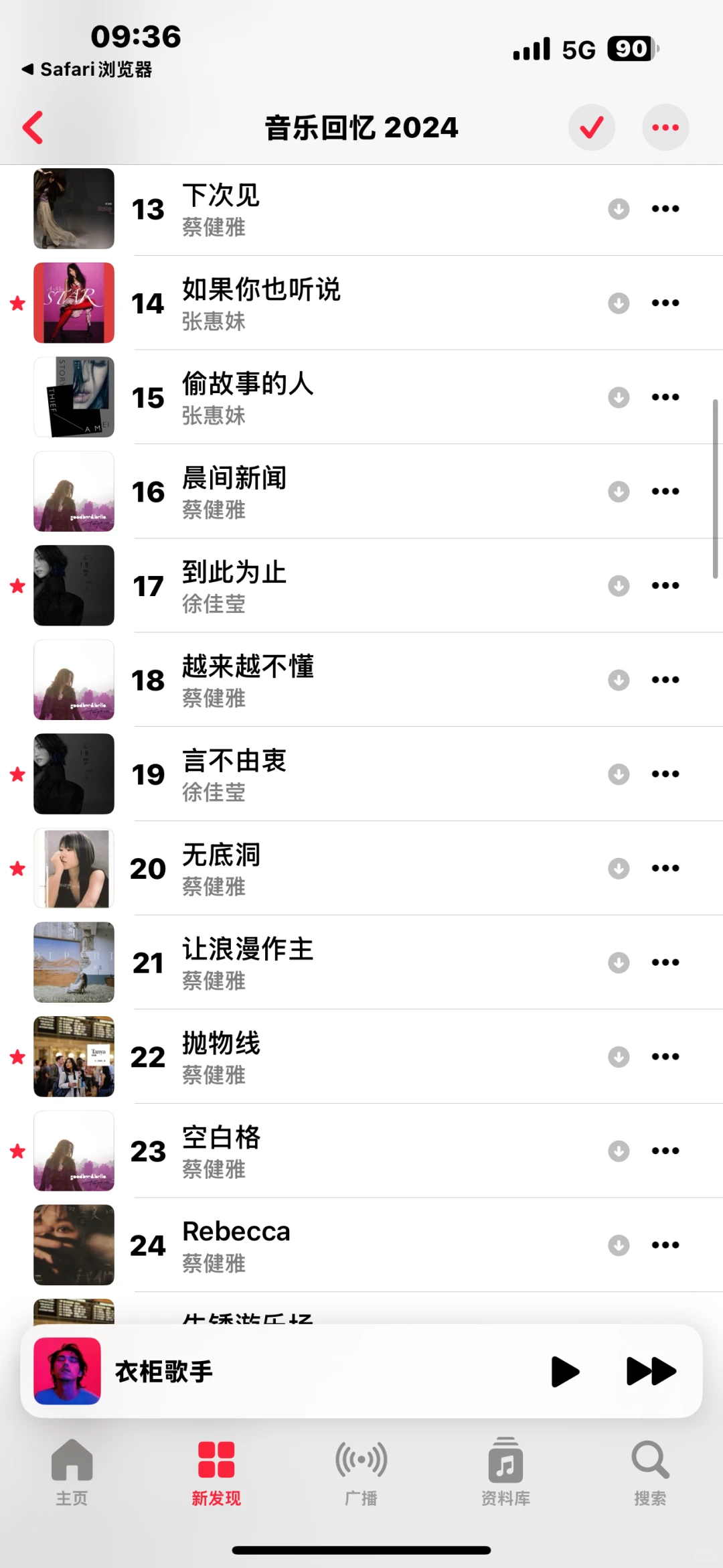 2024Apple Music年度歌单