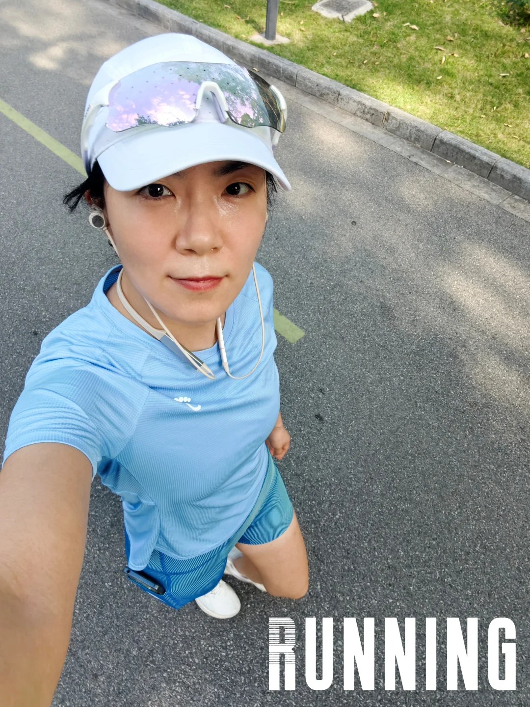 跑步🩵6K 走走停停到达终点🏁也算胜利