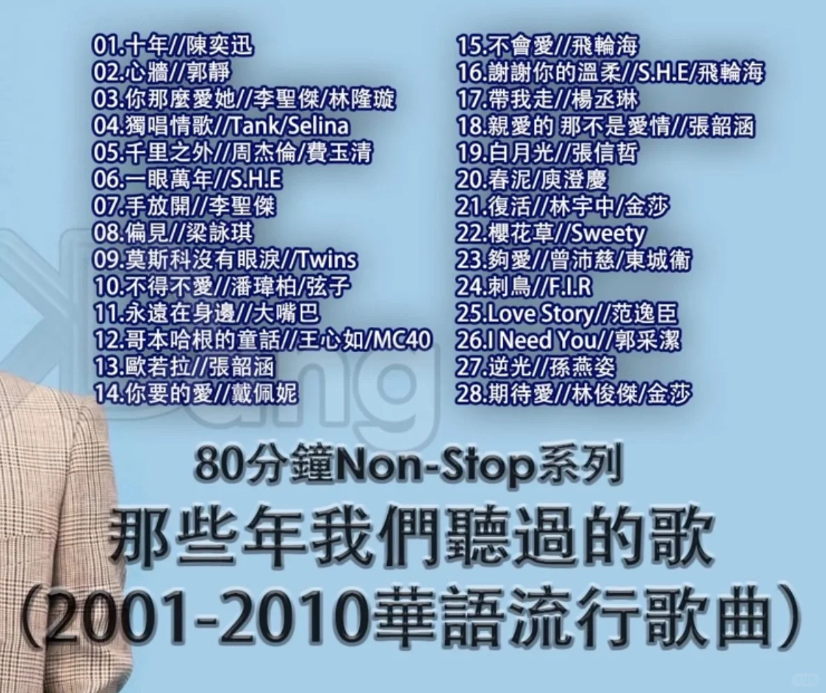 80后歌单