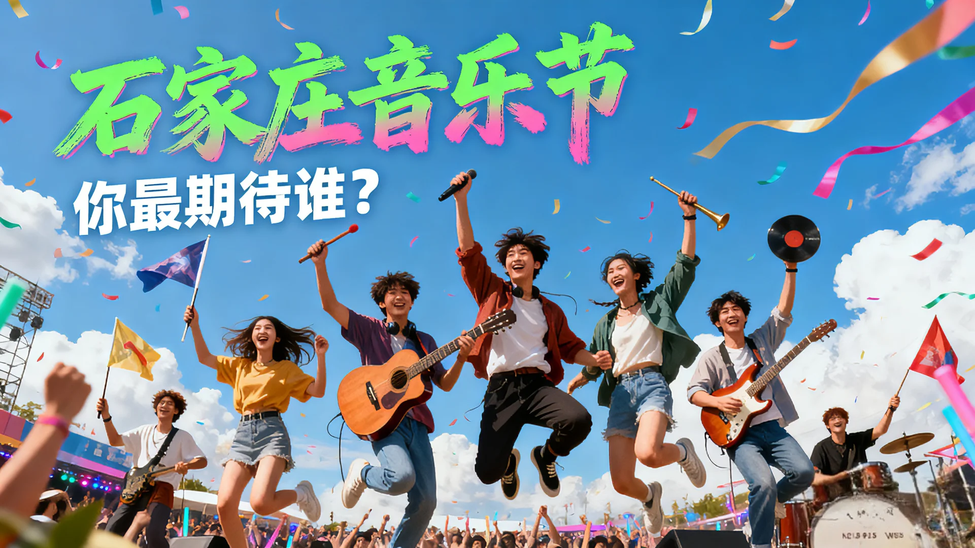 石家庄摇滚DNA动了！2026音乐节蹲一个搭子