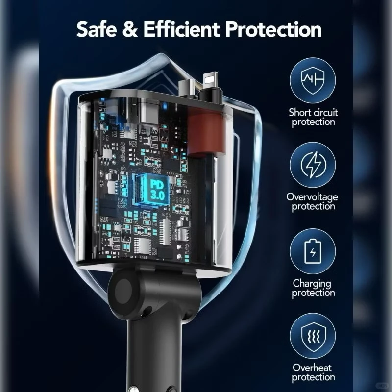 🇲🇾 ✨一插就能蓝牙+快充+听歌！太强了