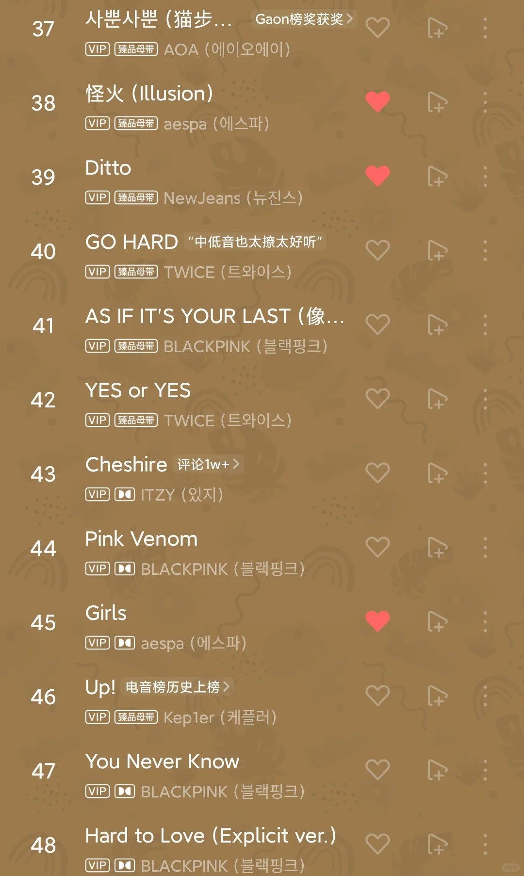 KPOP歌单|魅力全能演绎