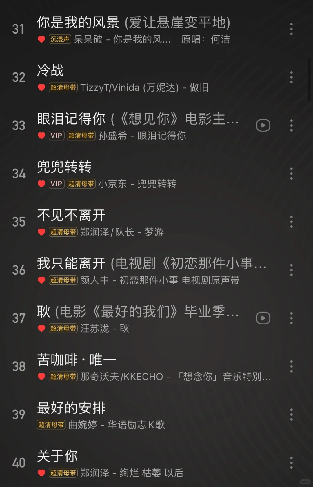 私藏l网易云伤感歌单推荐，建议收藏❗️❗️