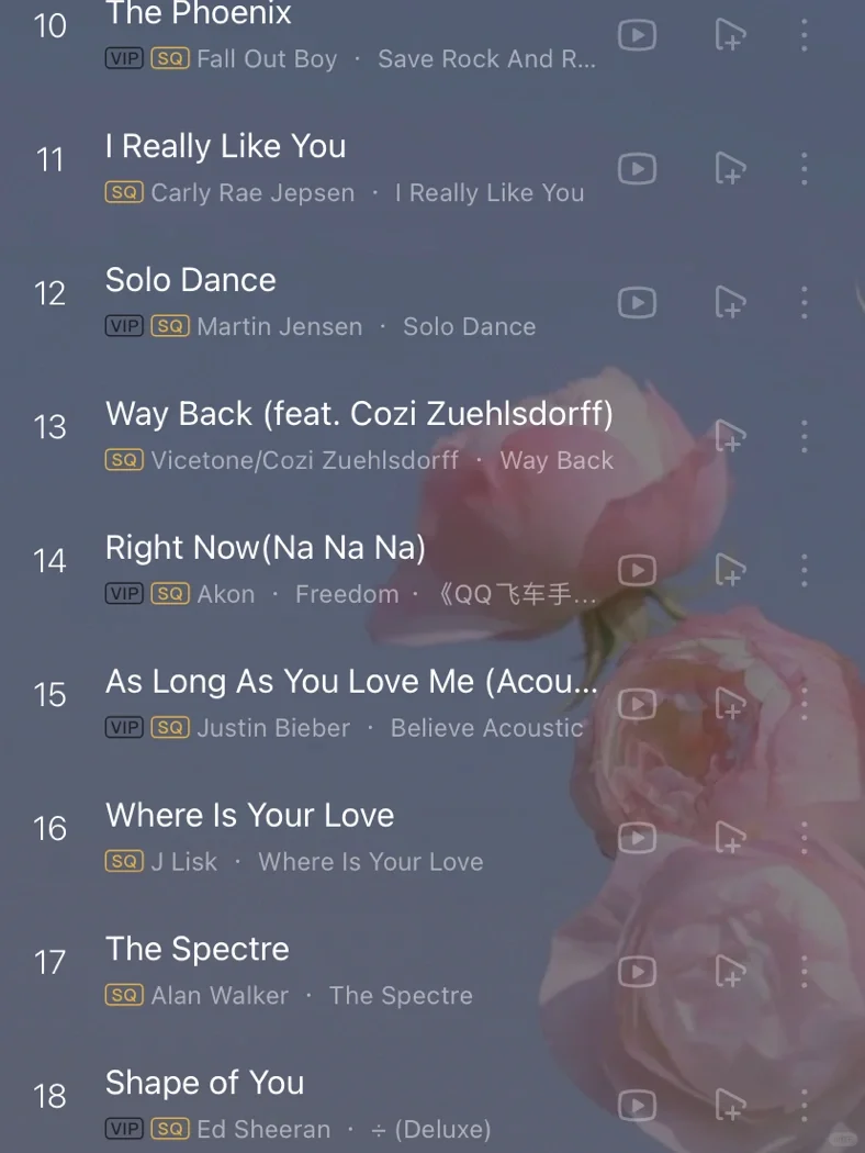 一听前奏就中毒的英文歌单,强烈推荐❗❗