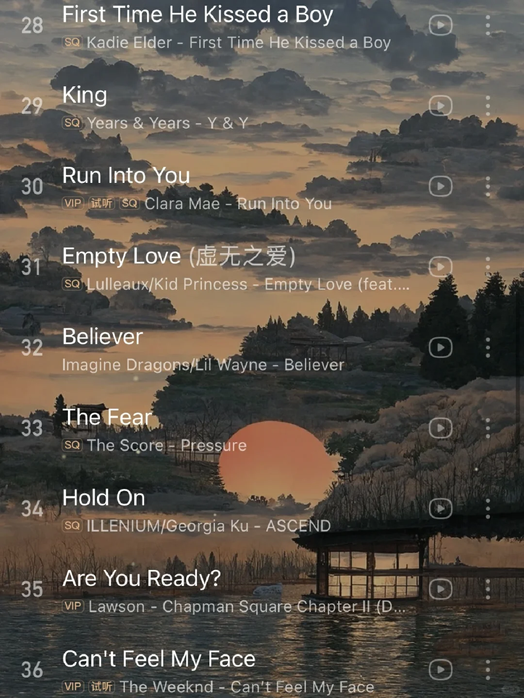 很燃，很嗨，节奏感超强的英文歌单推荐🌸