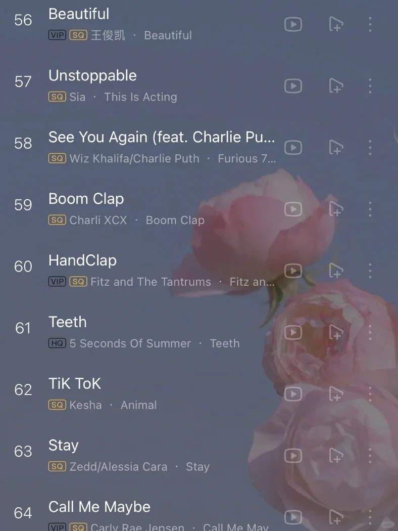 一听前奏就中毒的英文歌单,强烈推荐❗❗