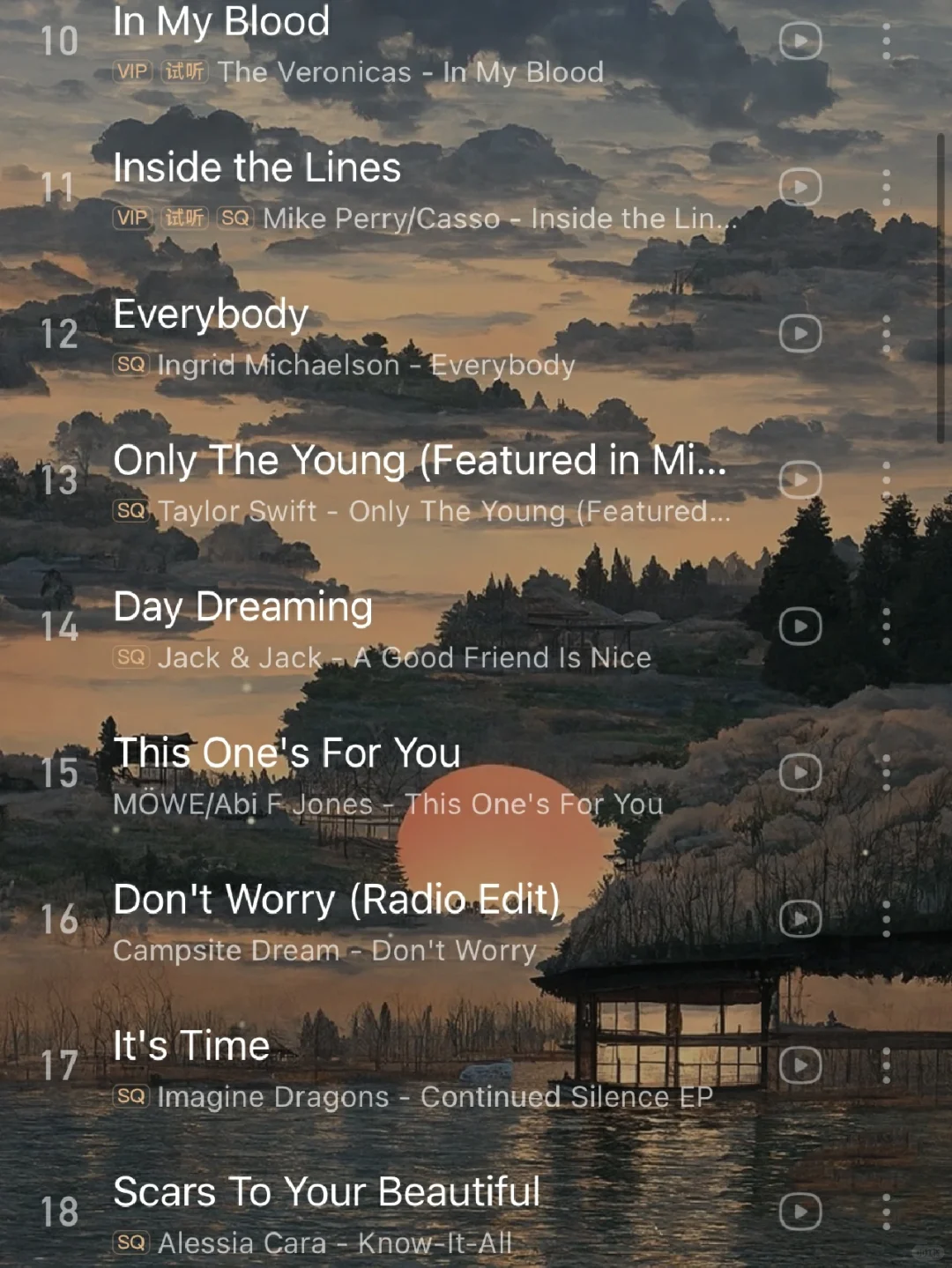 很燃，很嗨，节奏感超强的英文歌单推荐🌸