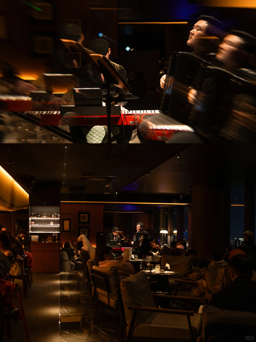 夜空下，聆听键盘与手风琴的对话