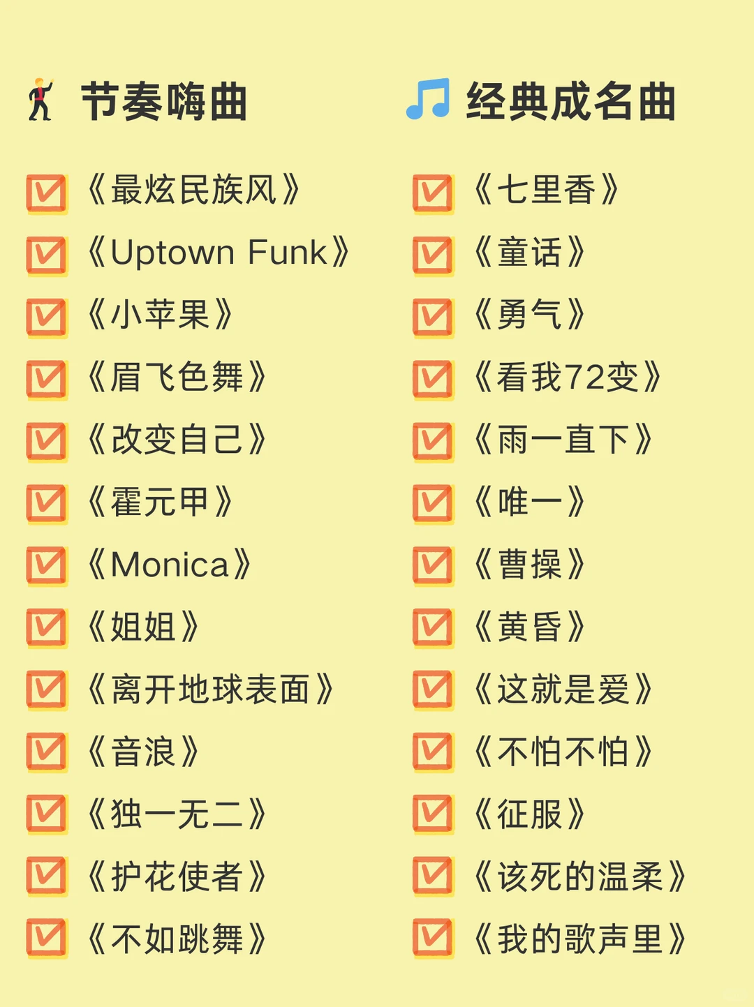 156首KTV必唱歌单,从此告别歌荒