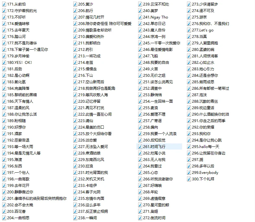 车载音乐MP3格式|抖音热歌排行榜600首