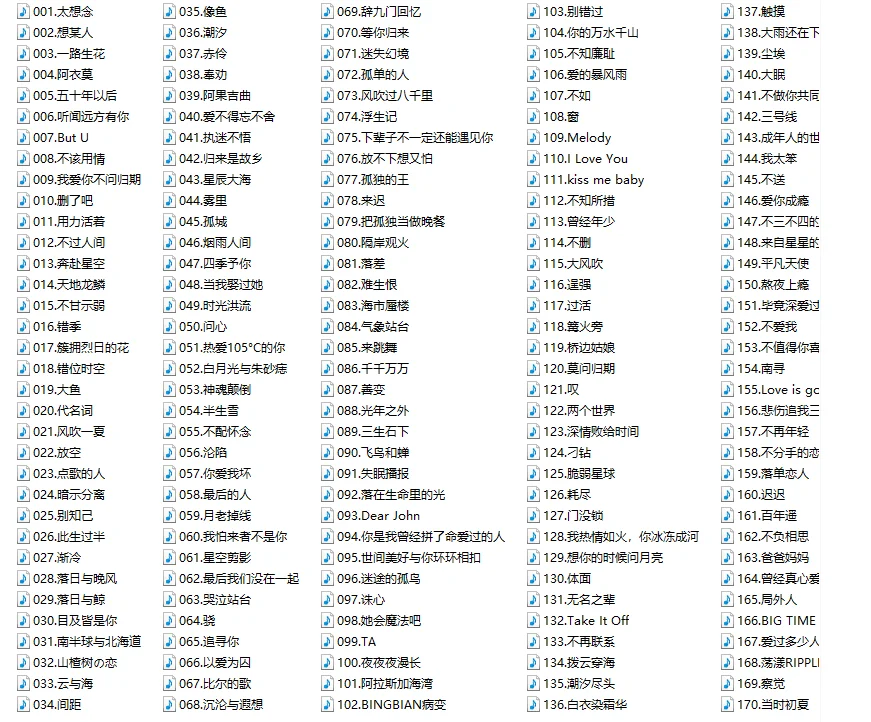 车载音乐MP3格式|抖音热歌排行榜600首