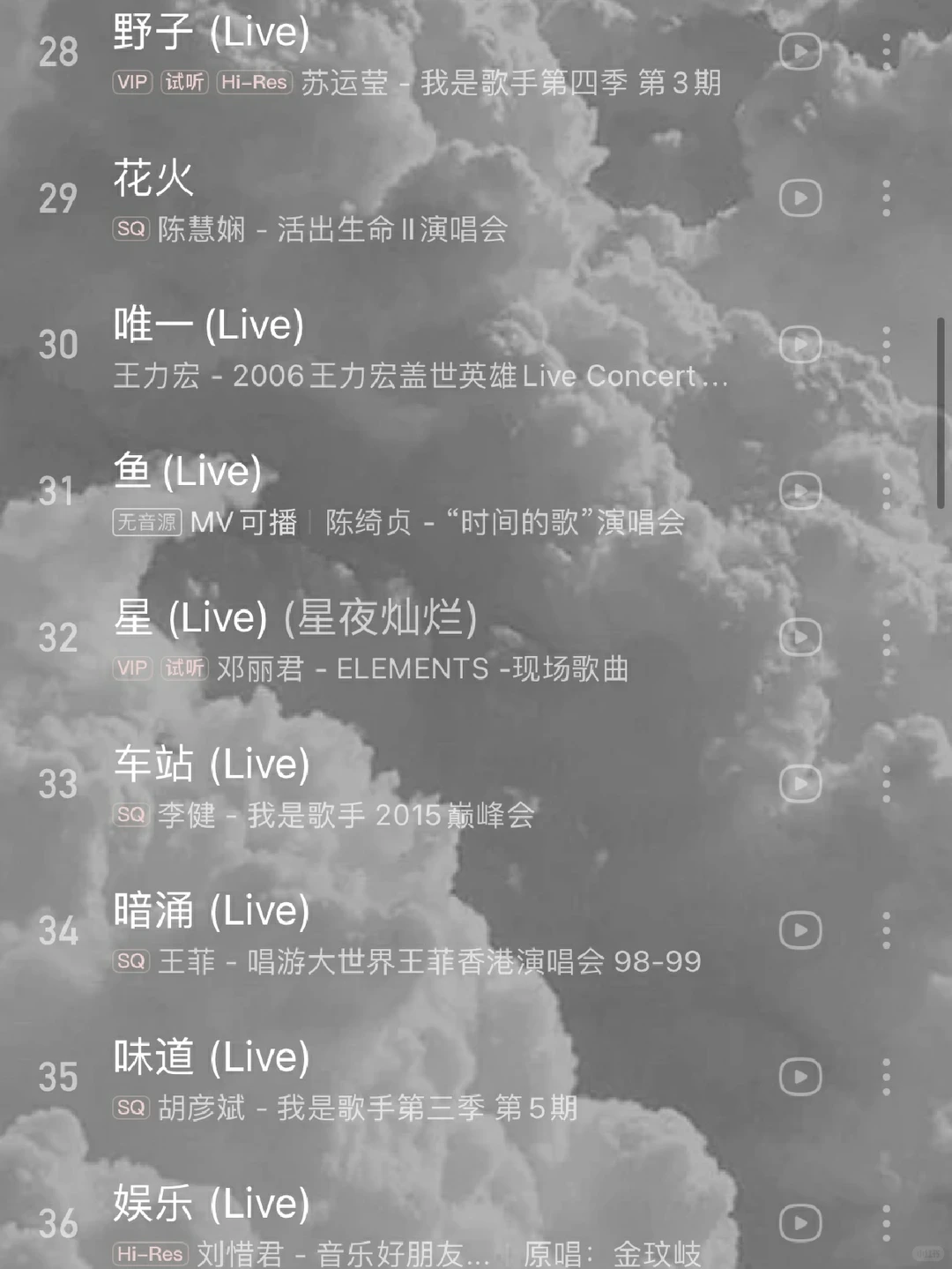 36首神仙歌单，经典永不过时的华语歌单，快收藏