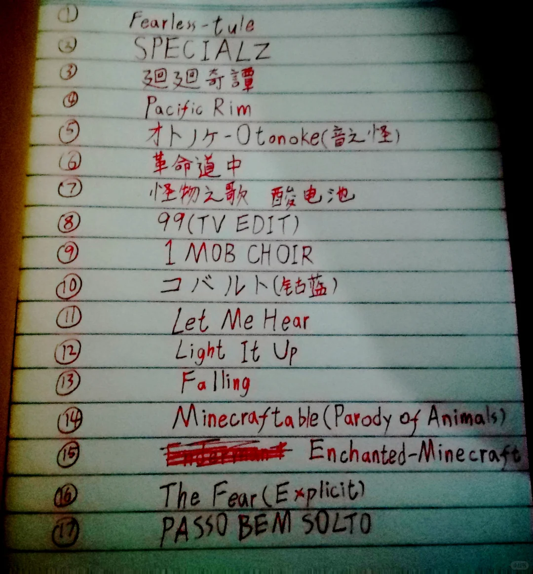 推荐17首满级神曲。