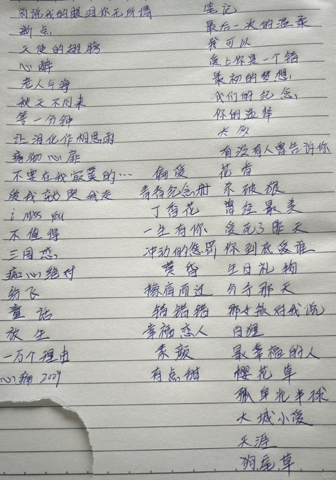 90后的青春 歌曲你听过几首？