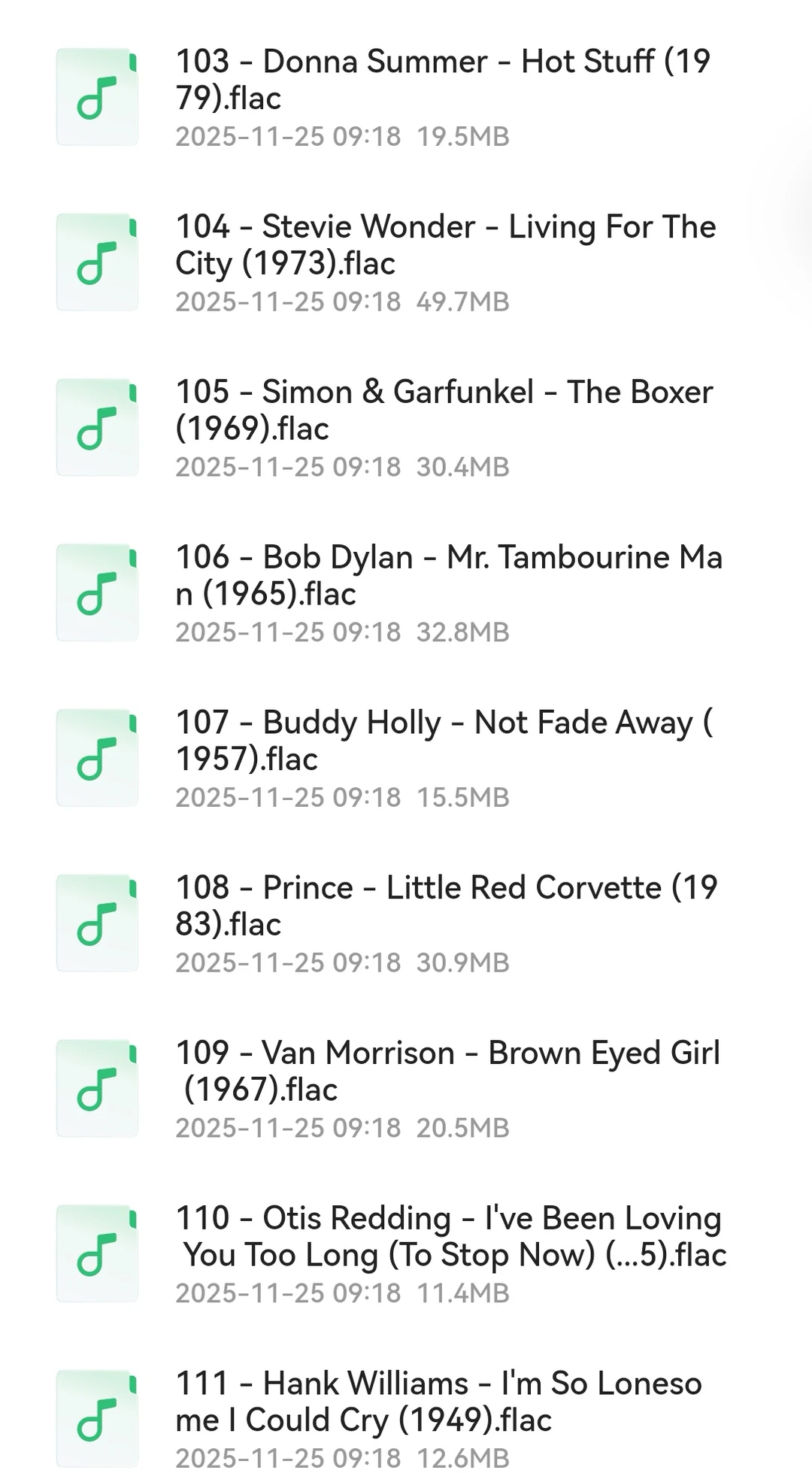 滚石《500首最伟大歌曲》原始版，神级老歌