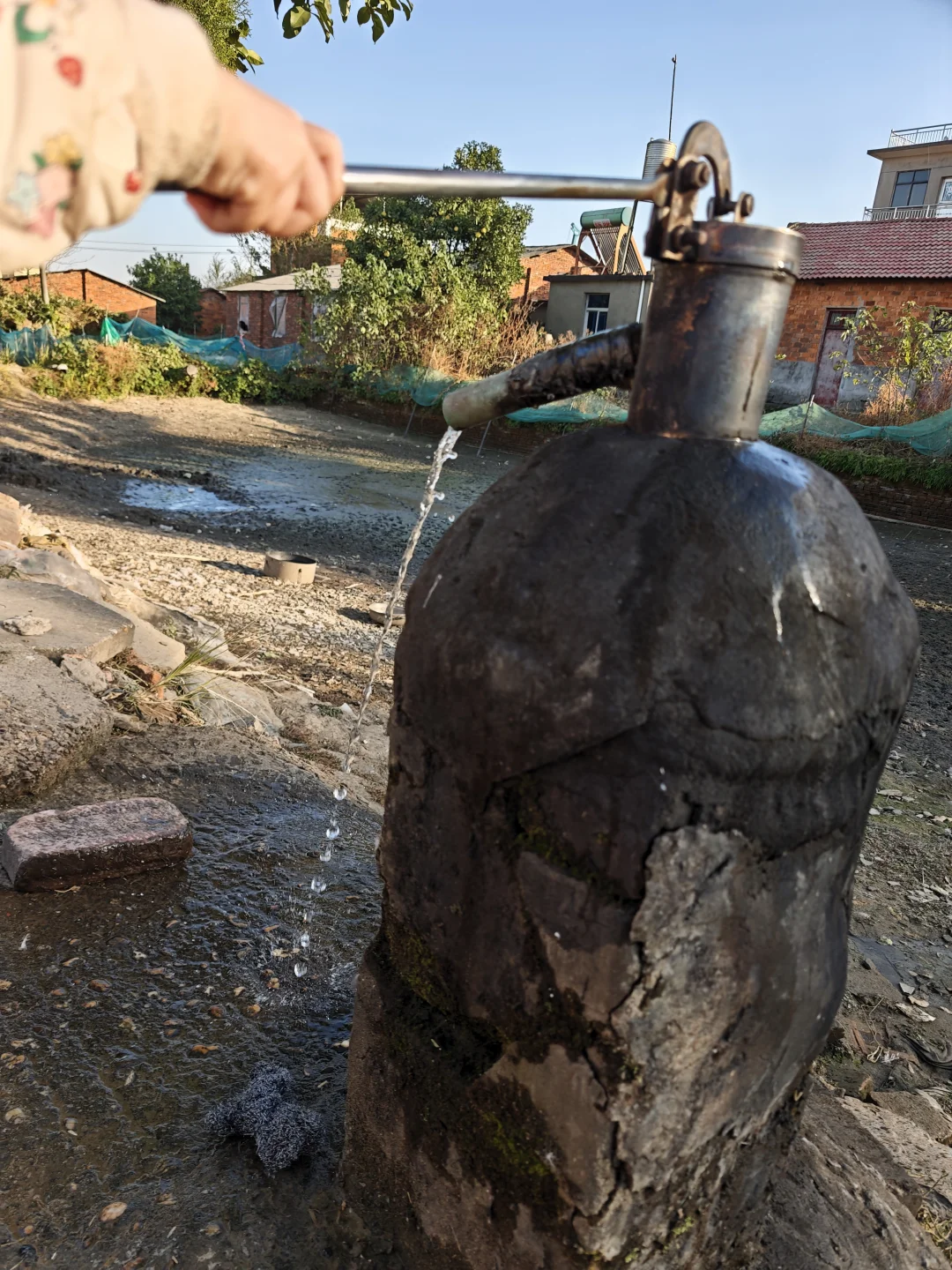 周末带着小孩回老家