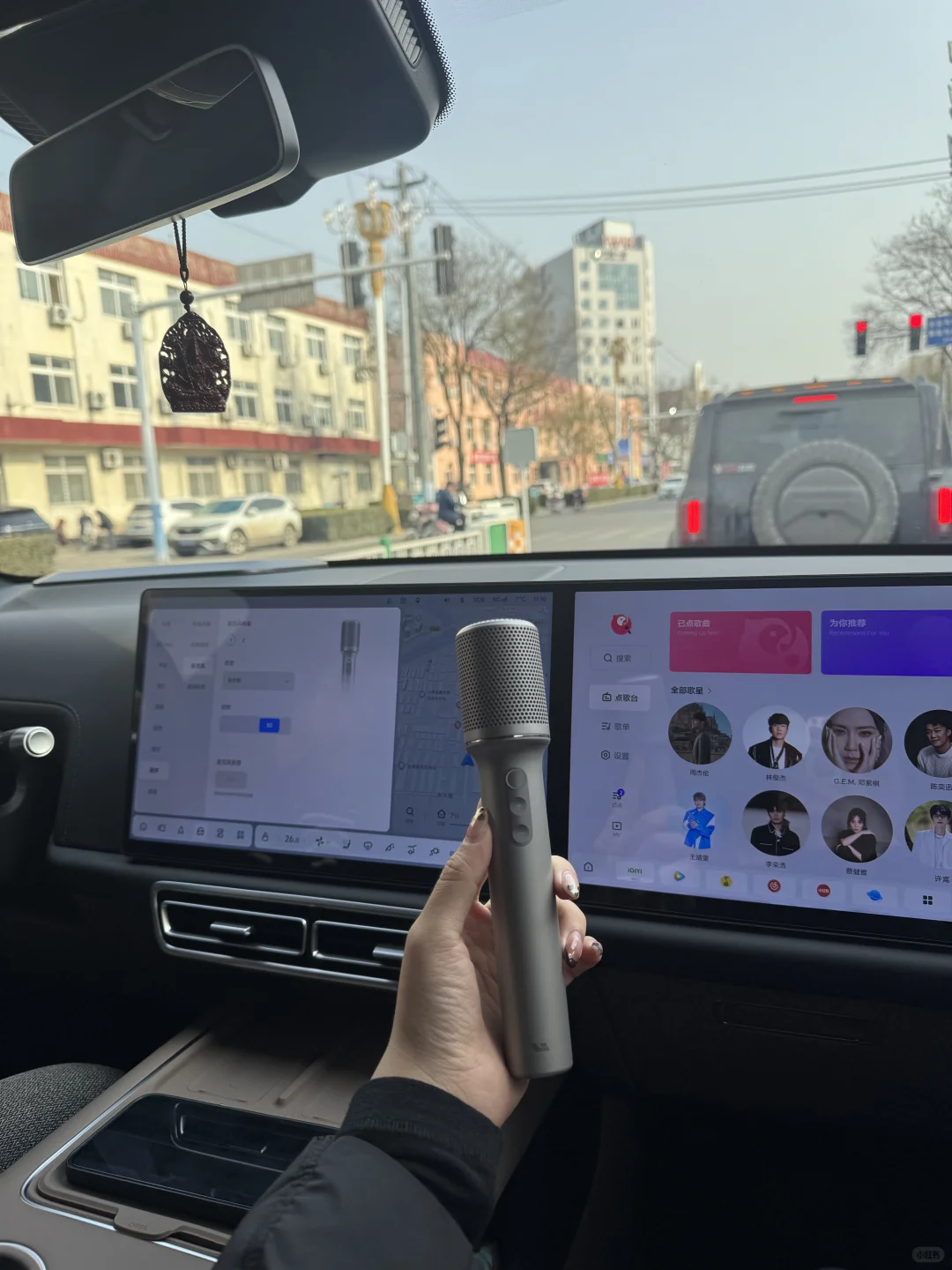 理想L7车载麦克风yyds！K歌自由拿捏了🎤