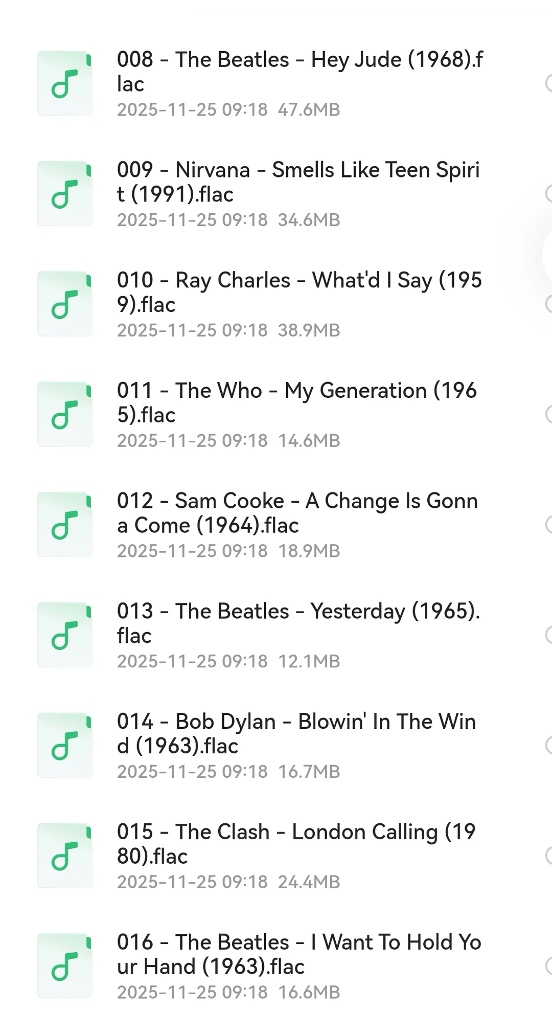 滚石《500首最伟大歌曲》原始版，神级老歌