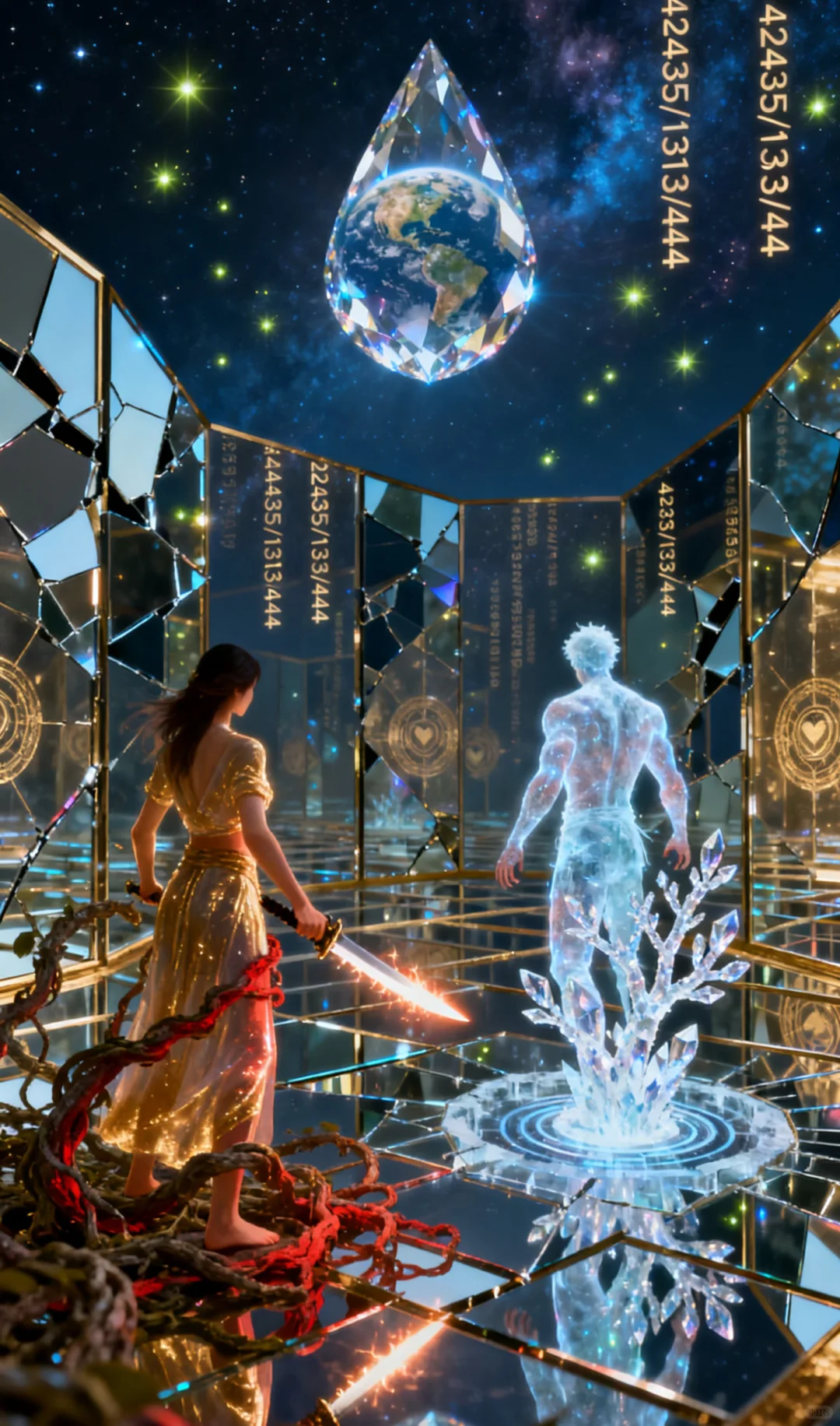 🌌 444：天使方阵正在加固你的新地球基座——