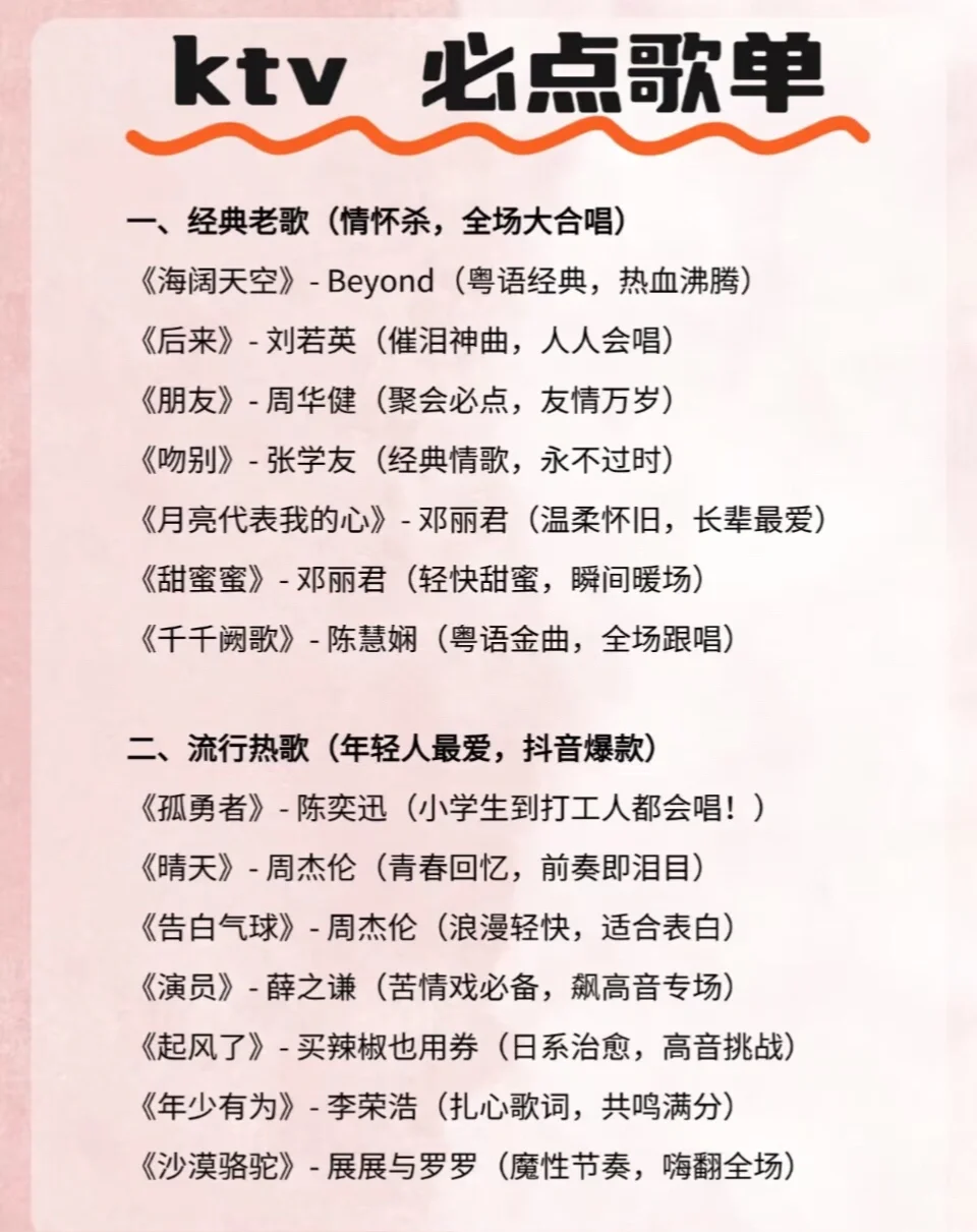 KVt歌单‼️百听不厌的歌!