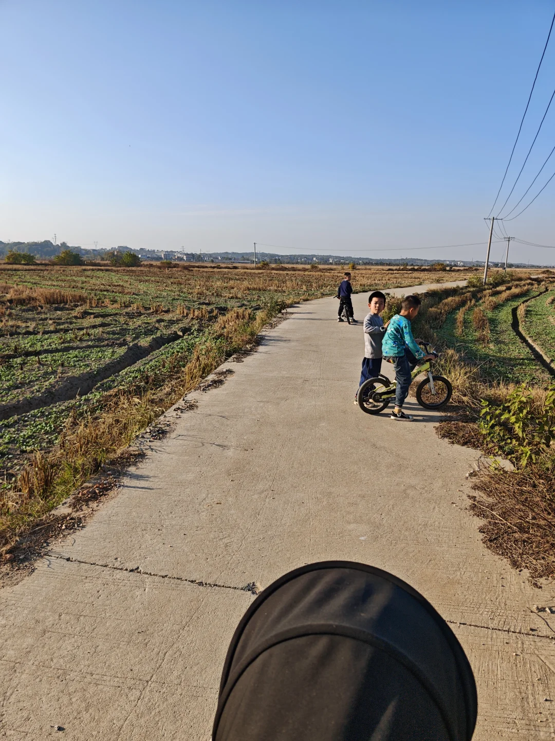 周末带着小孩回老家