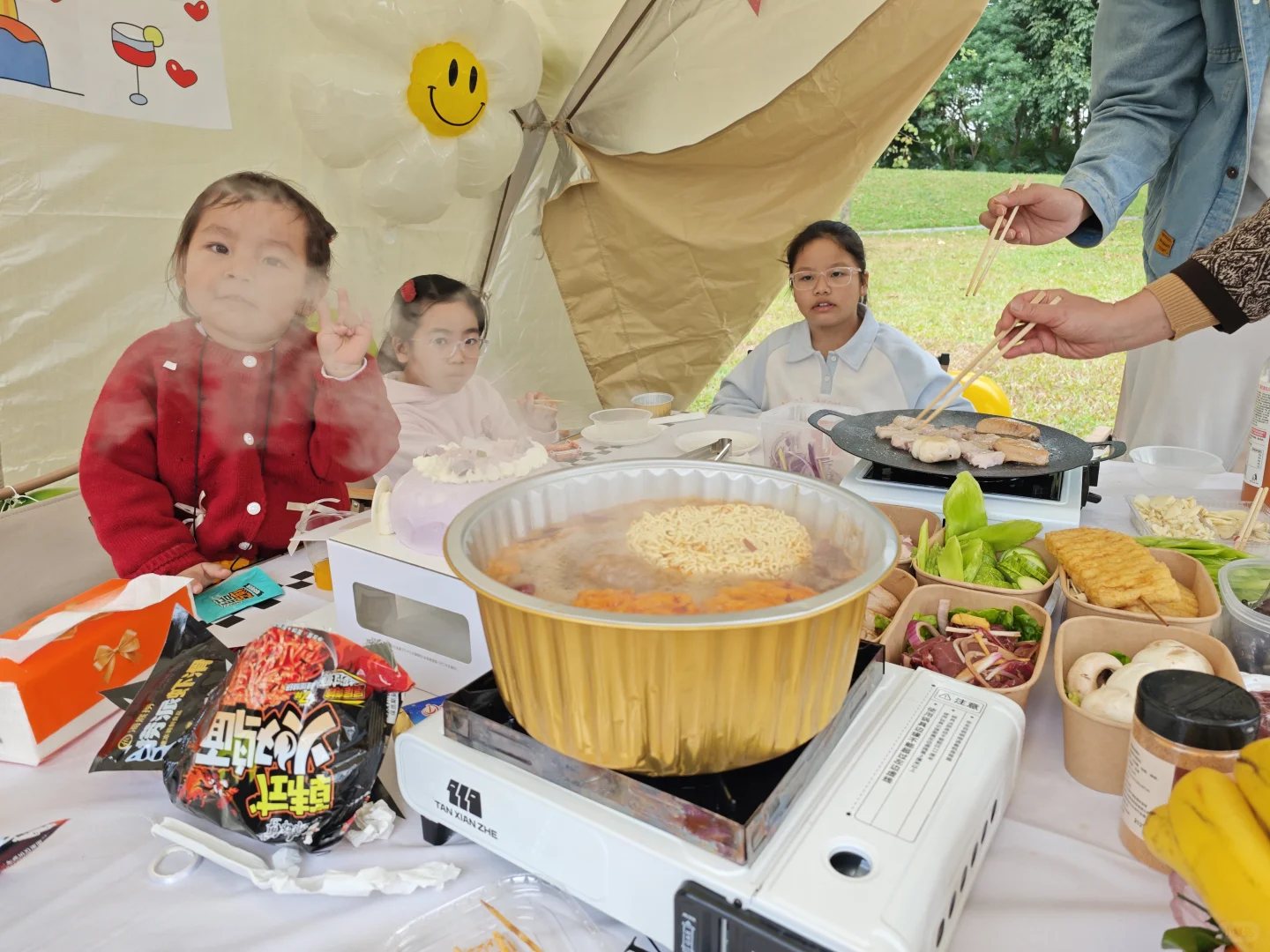 东莞遛娃天花板!香遇走廊露营生日会太绝了