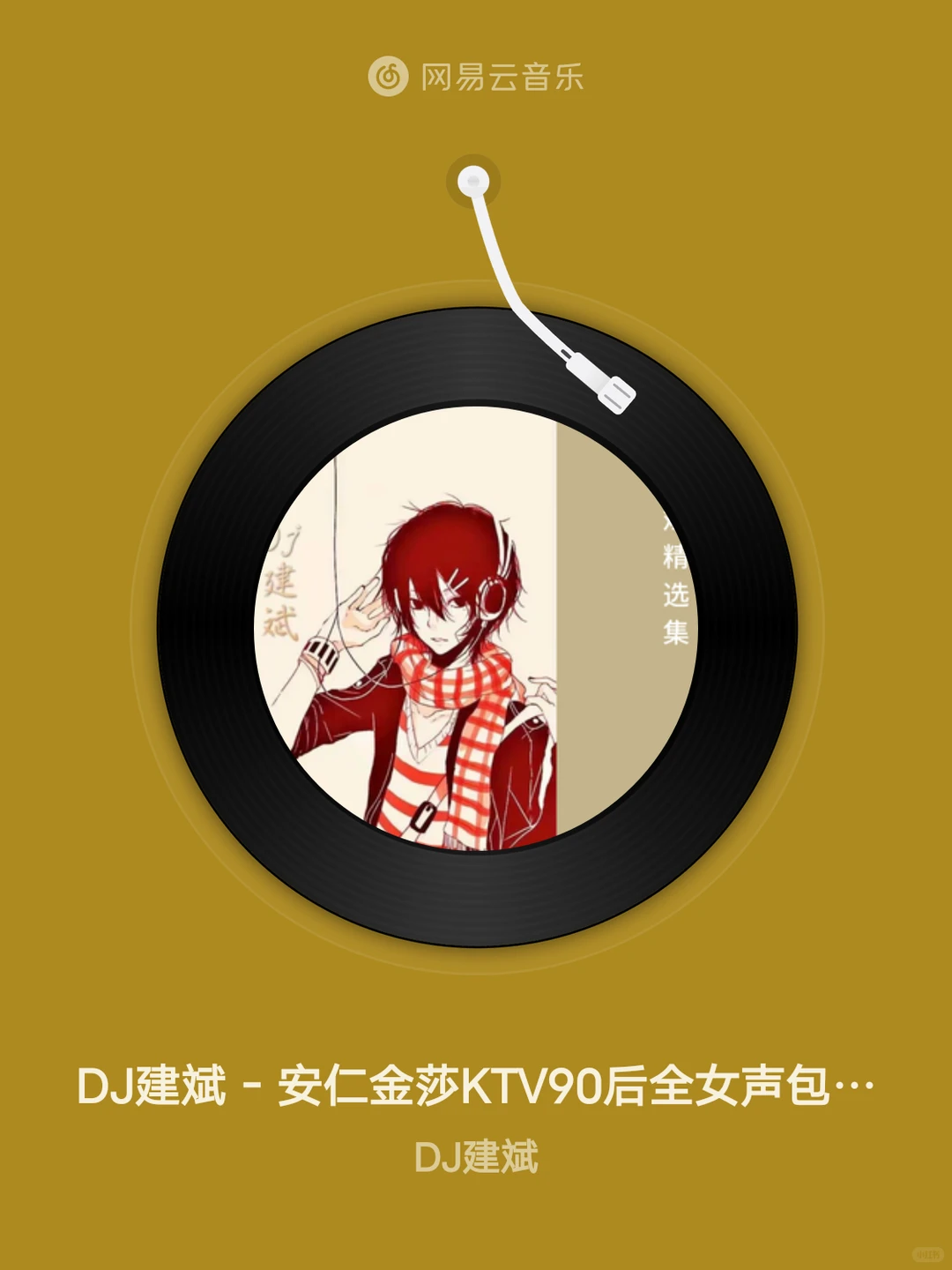 DJ建斌 - 安仁金莎KTV90后全女声包房中文Cl