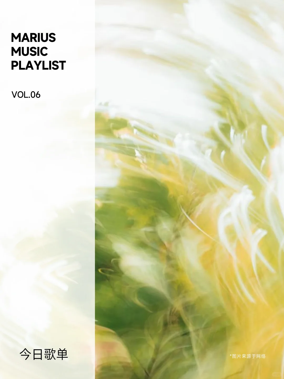 MARIUS歌单|情绪漫游 vol.6