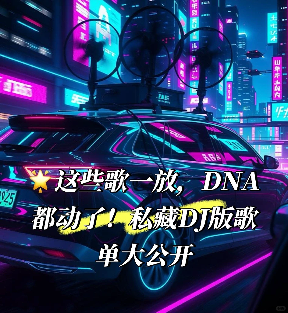 🌟这些歌一放，DNA都动了！私藏DJ版歌单大公