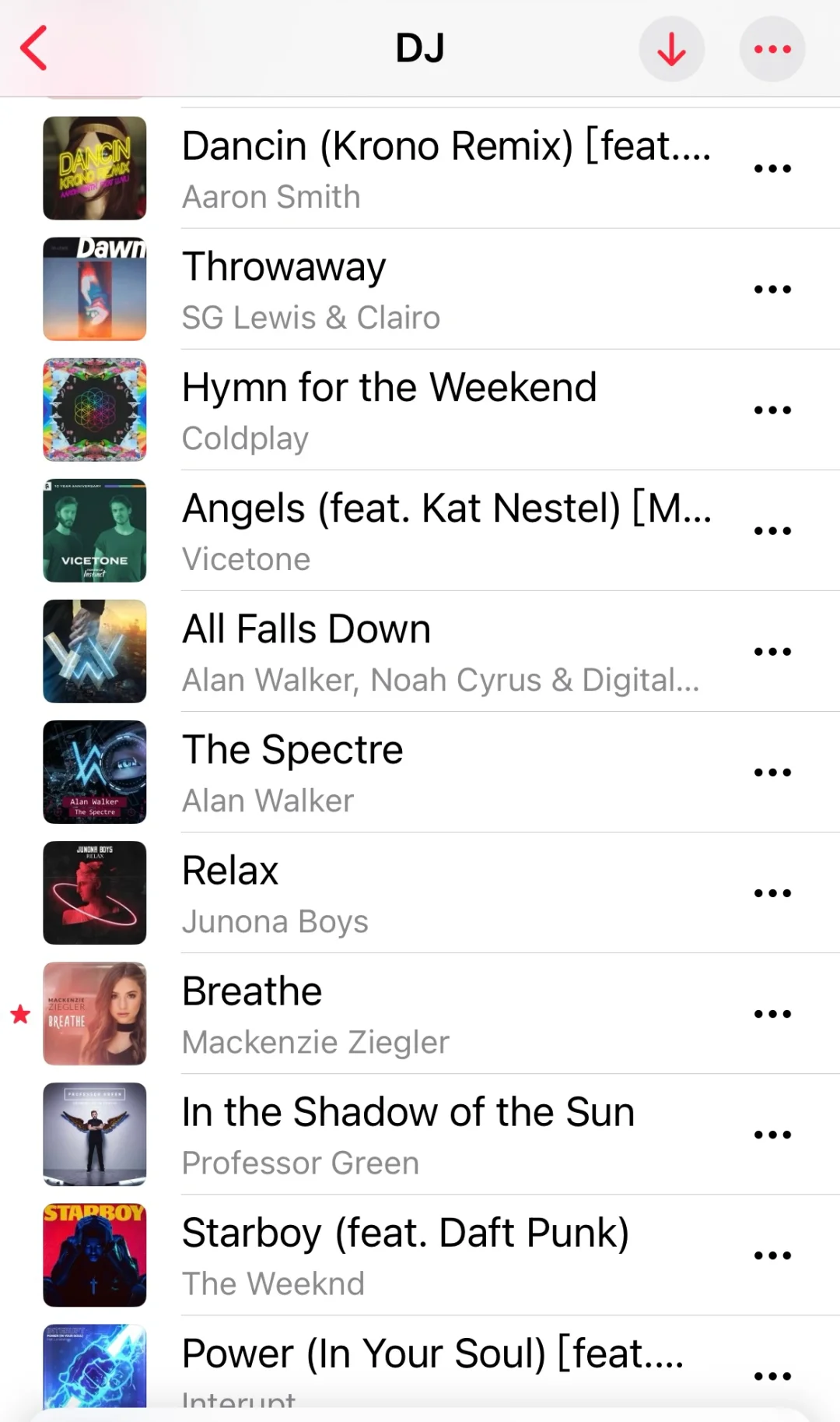 我的宝藏DJ歌单