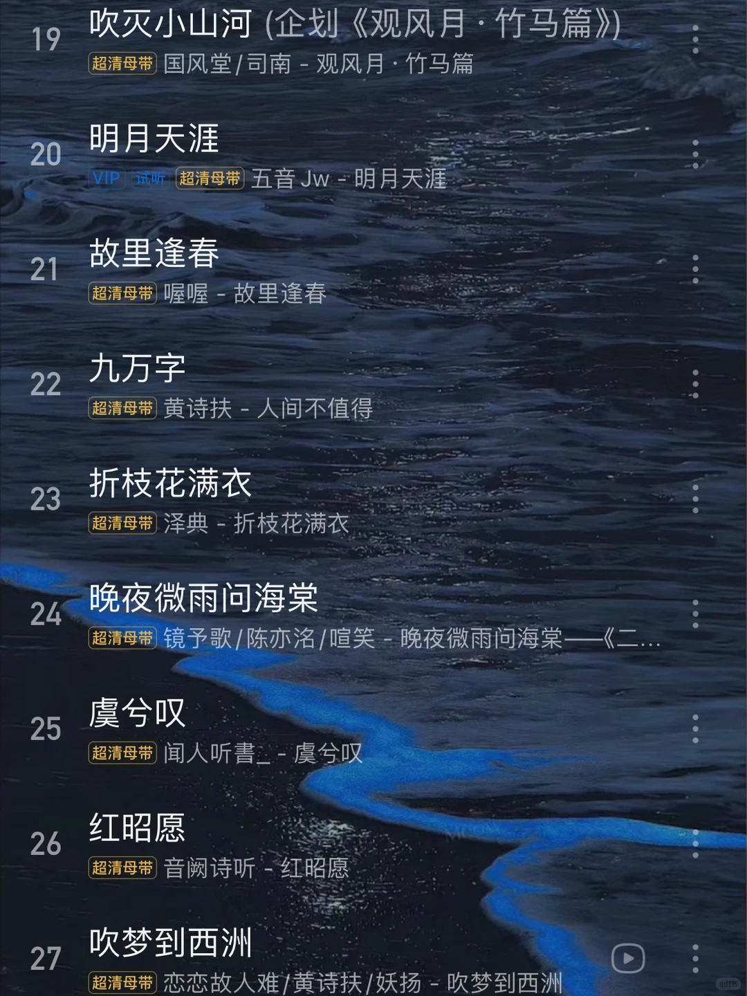 36首珍藏歌曲｜惊艳绝伦的古风歌曲合集