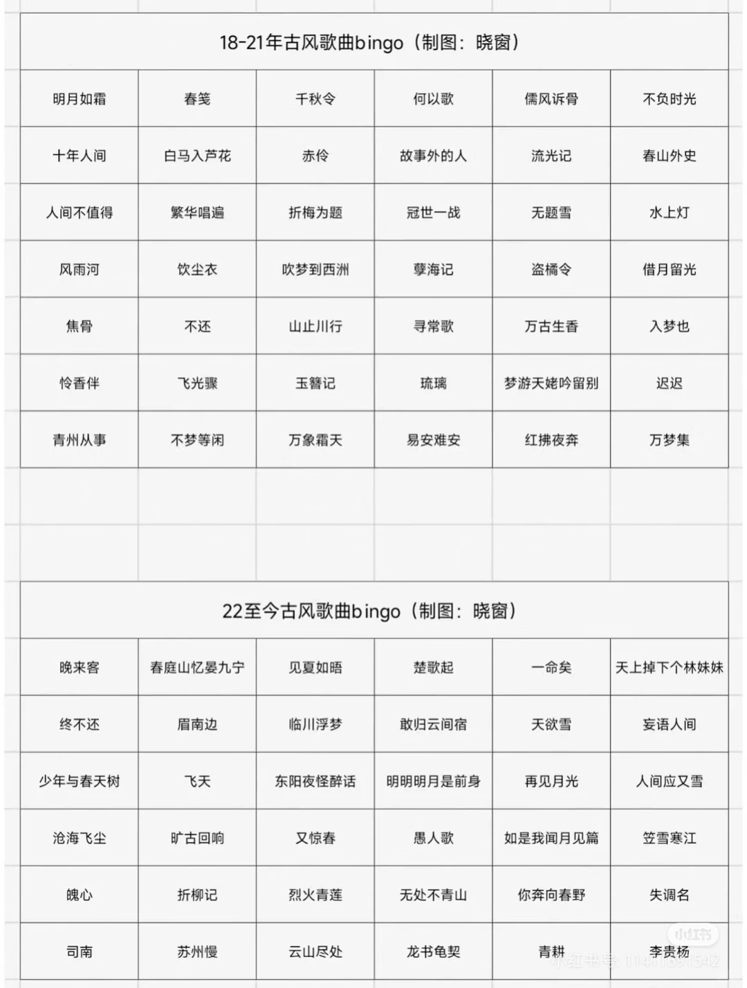 听古风歌这辈子有了
