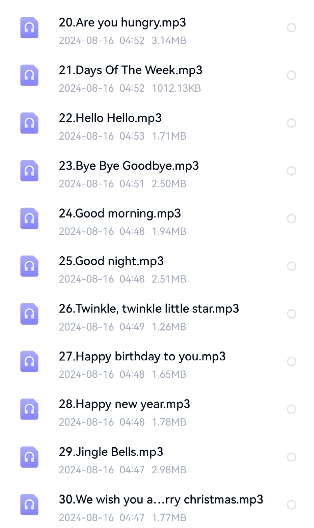 ✔️盘点｜耳熟能详的30首经典英文儿歌🎵