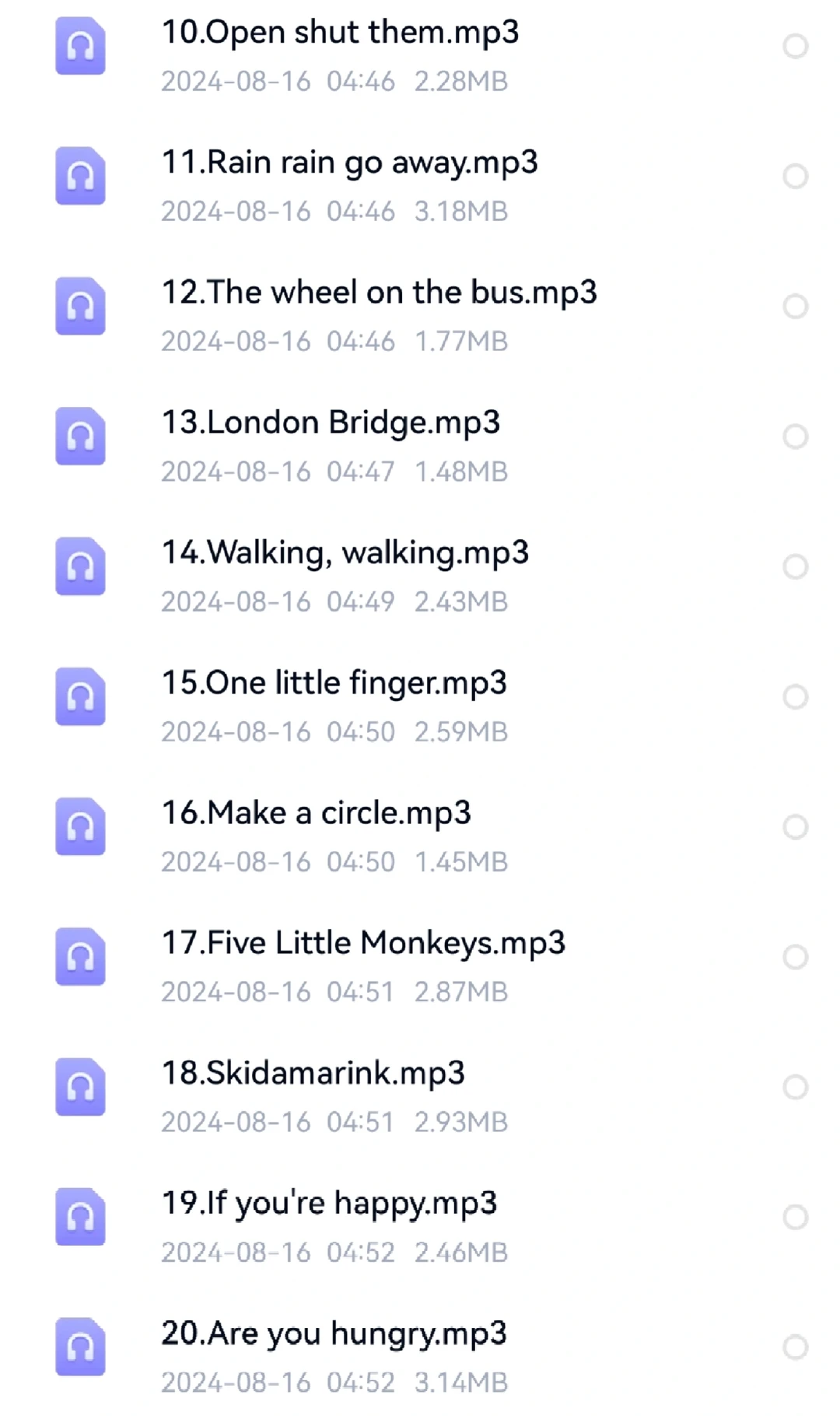 ✔️盘点｜耳熟能详的30首经典英文儿歌🎵