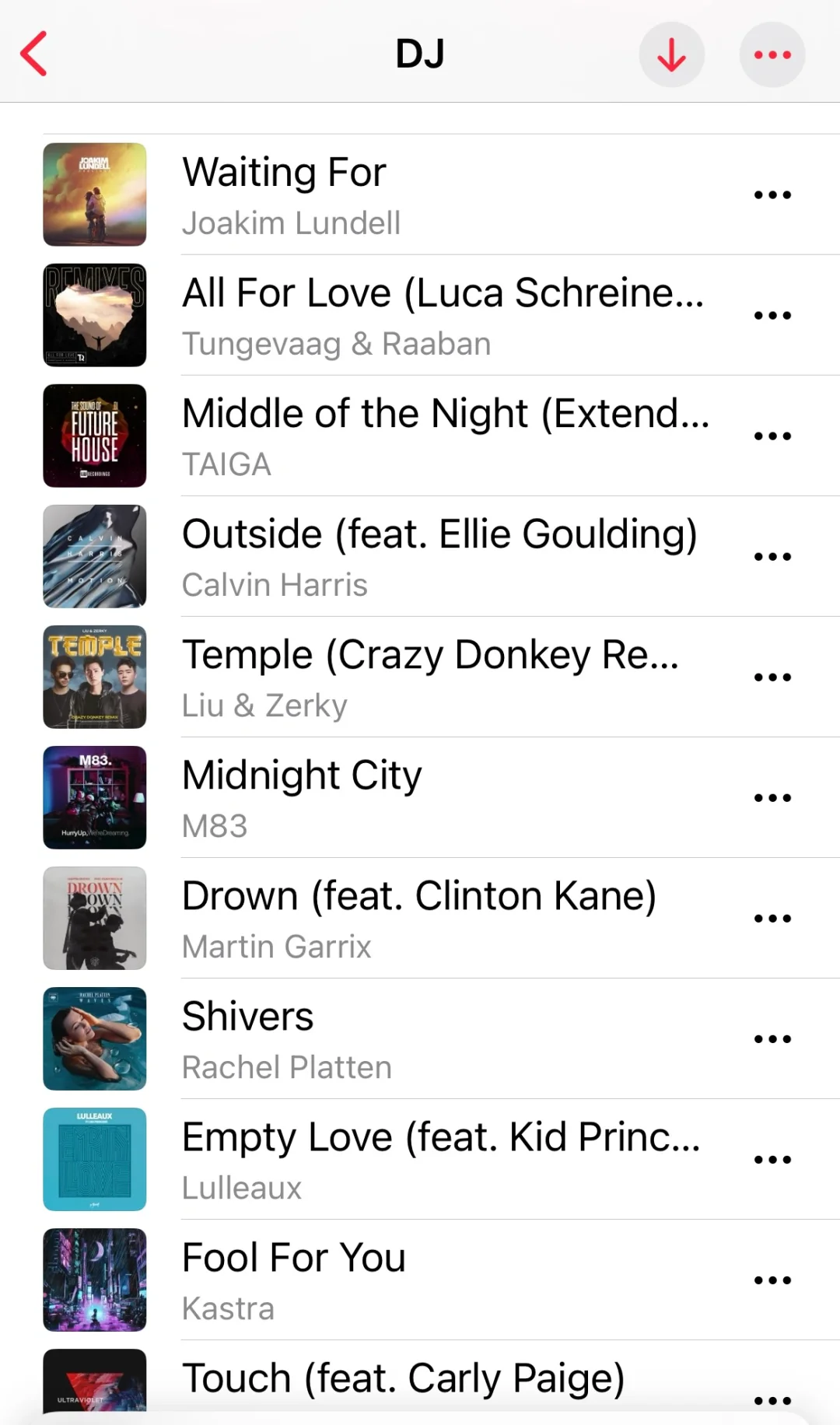 我的宝藏DJ歌单