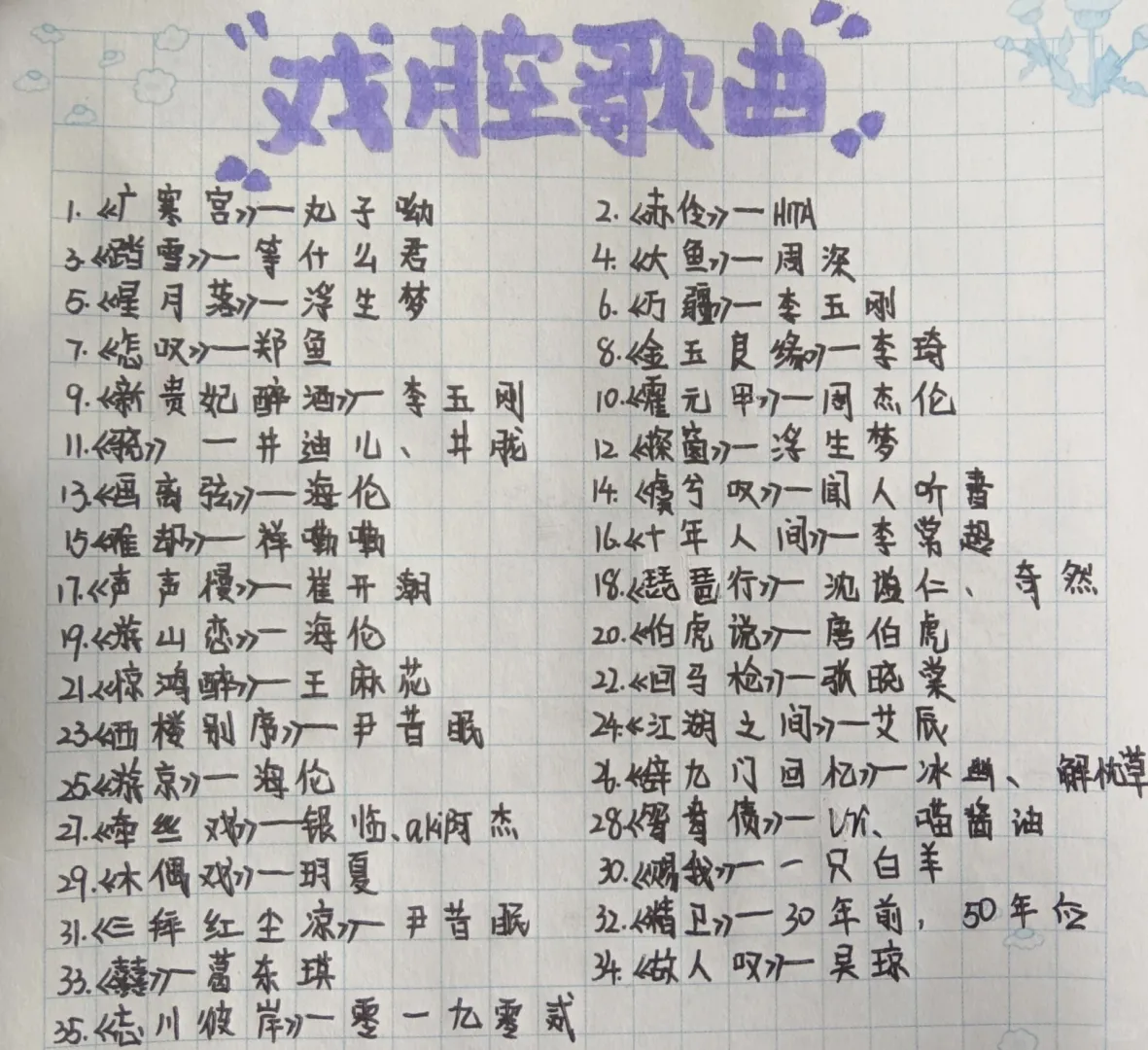 推荐你们听的戏腔古风音乐