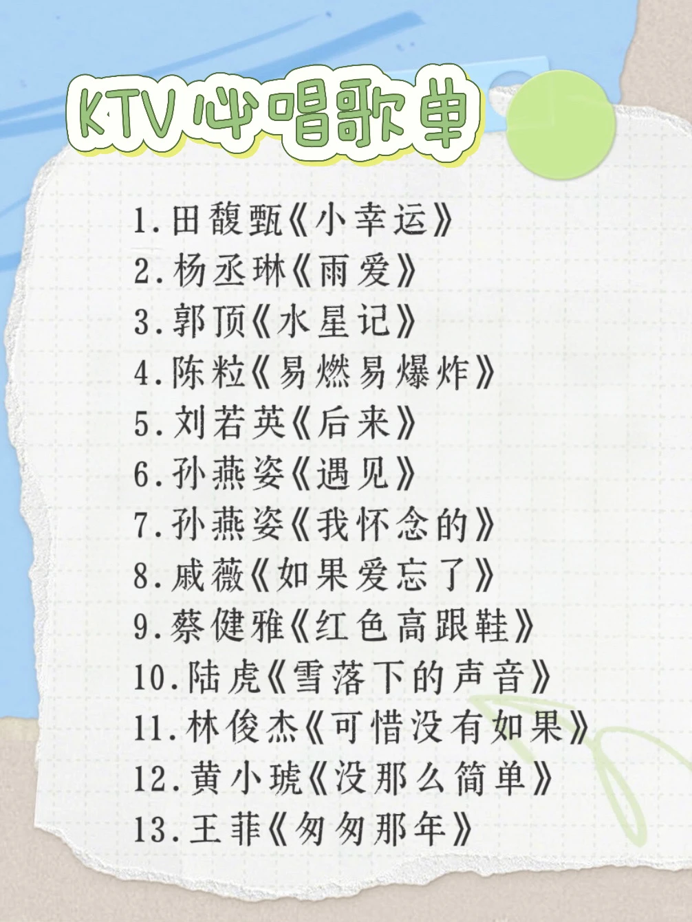 坚持练习，你就是下一个麦霸🎙️！