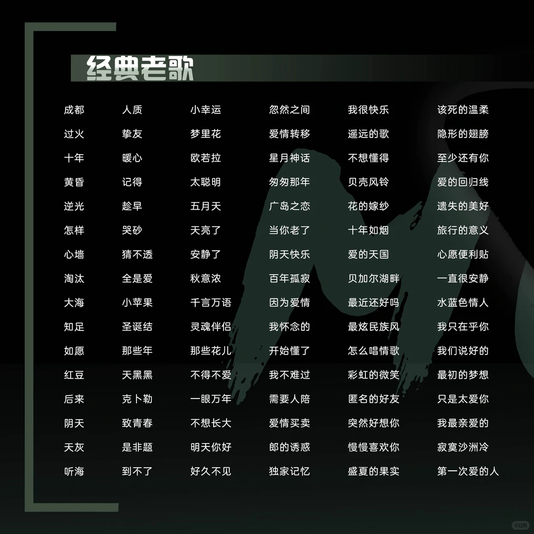 🐟的2024歌单~