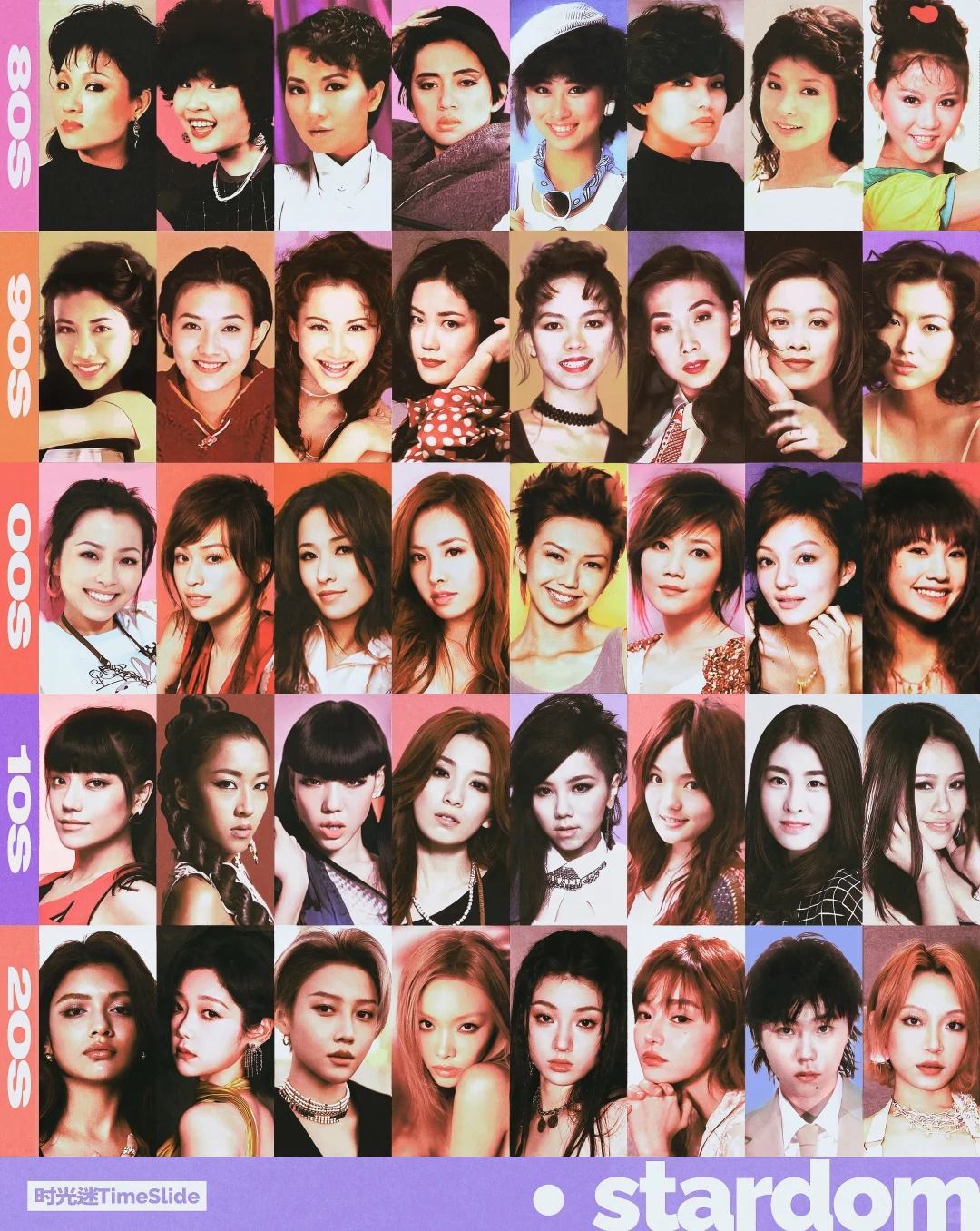 『流行天后进化史 💟 Divas in Decades』