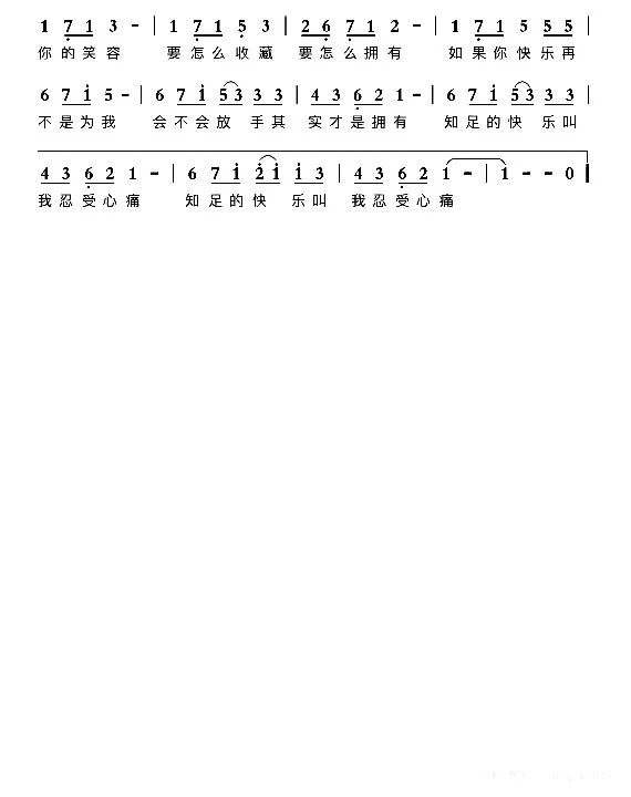分享很适合儿童演唱的歌曲《知足》🎤