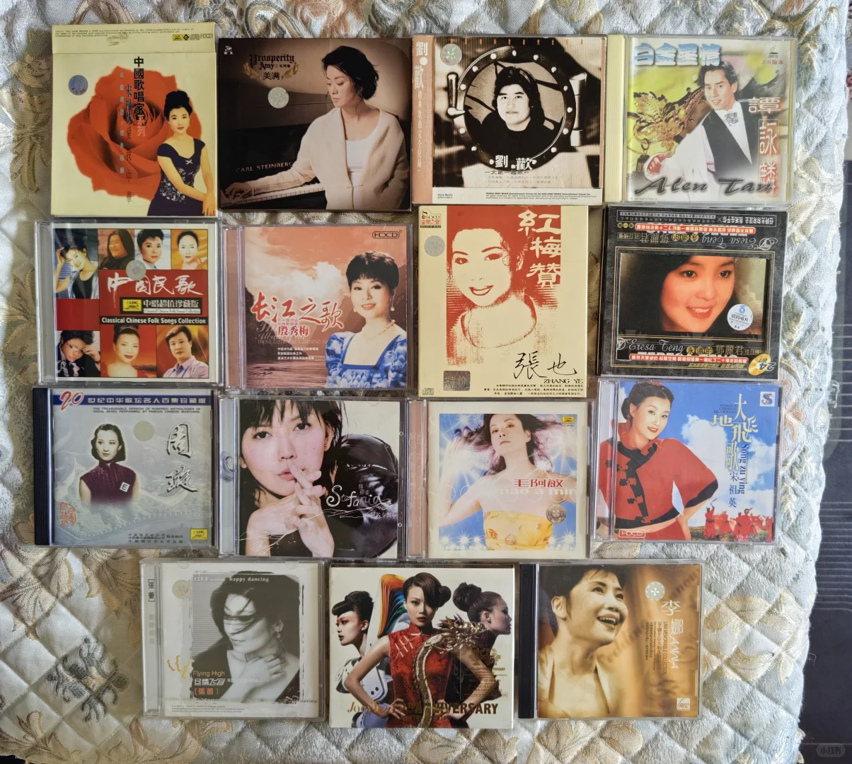 出，家中闲置歌手cd