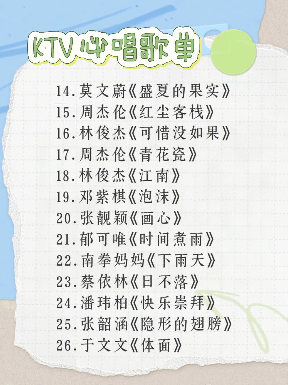 坚持练习，你就是下一个麦霸🎙️！