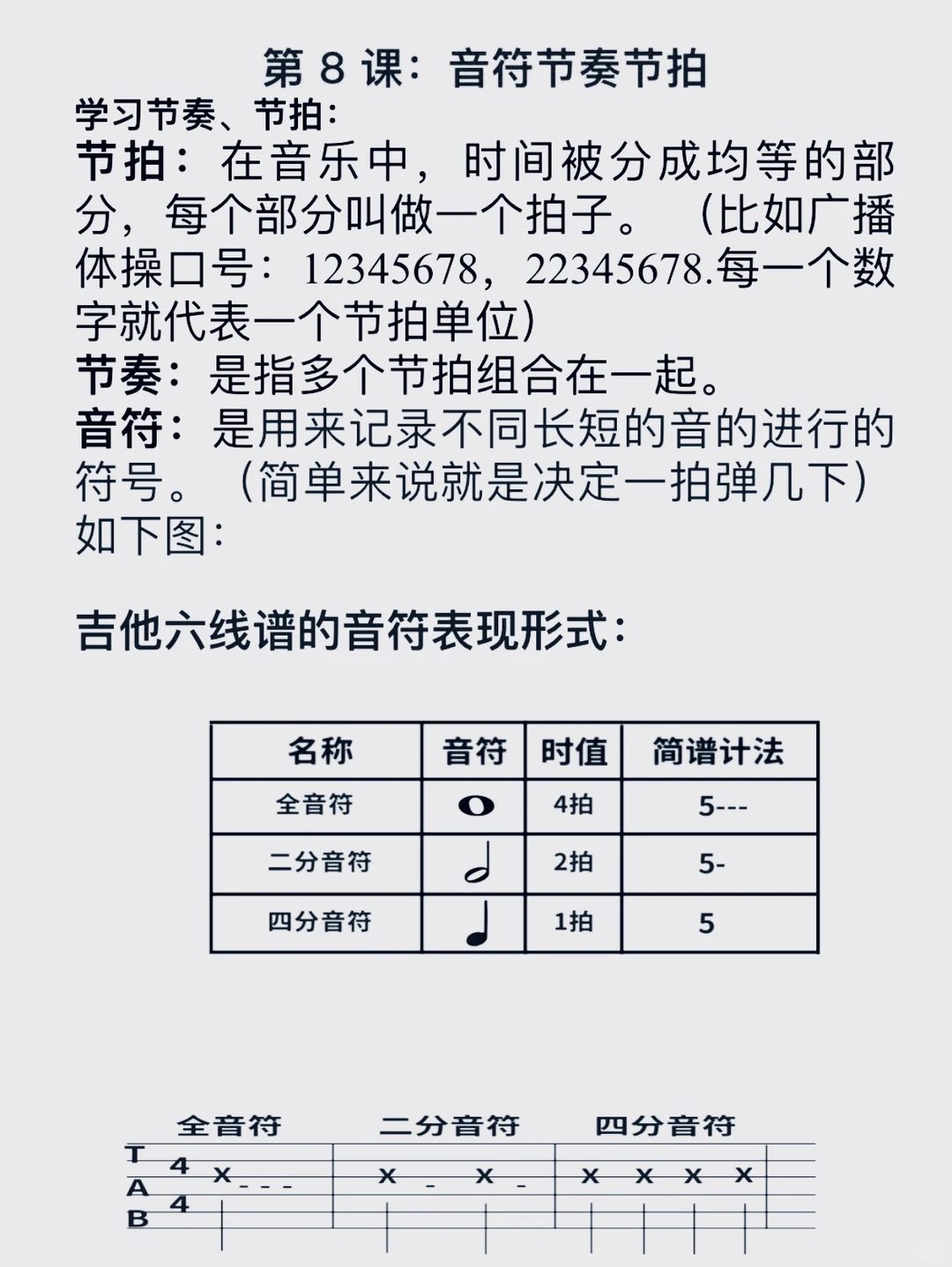 吉他初学者必练的12首歌
