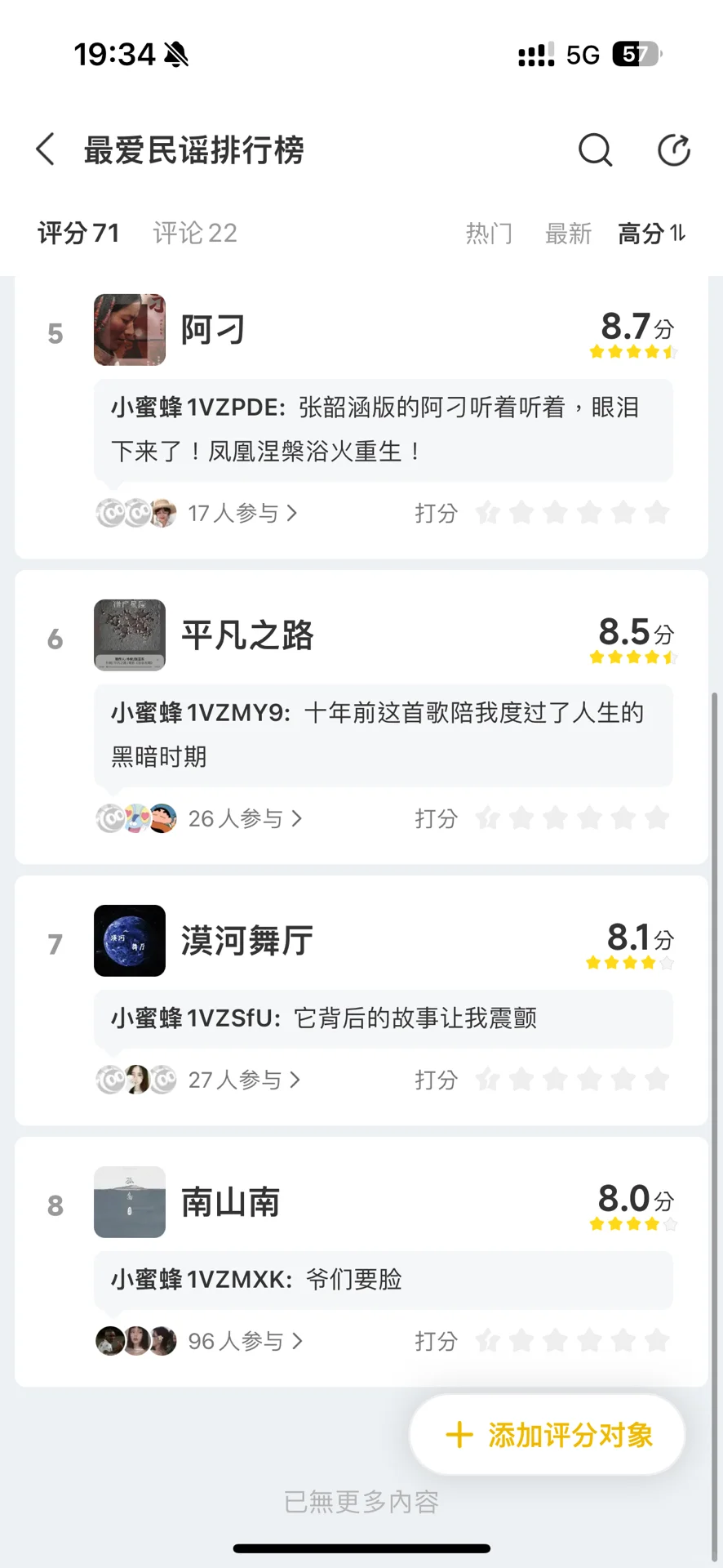 民谣排行榜南方姑娘是第二,第一是…