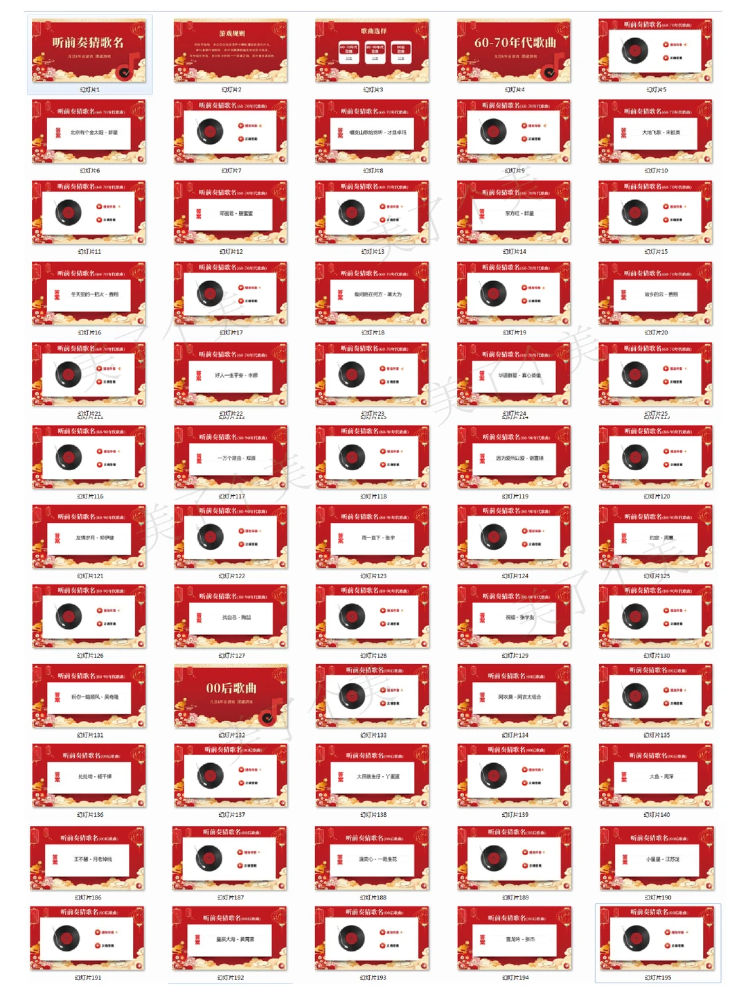 听前奏猜歌名来咯🎵